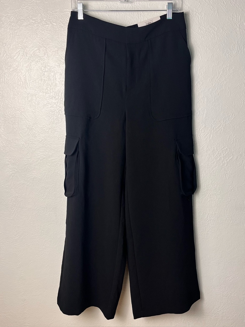 International Concepts Regular High Rise Cargo Trousers Medium Black